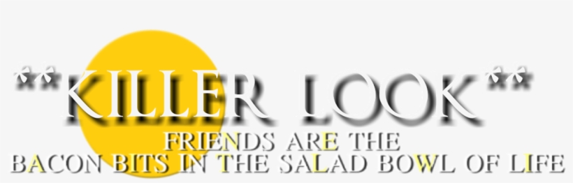 New Png Update - Killer Look Text Png, transparent png