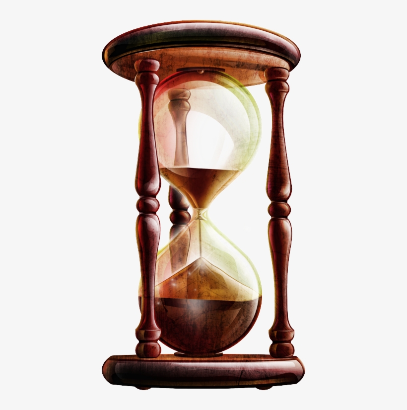 Candle Drawing Hourglass - Sandclock, transparent png
