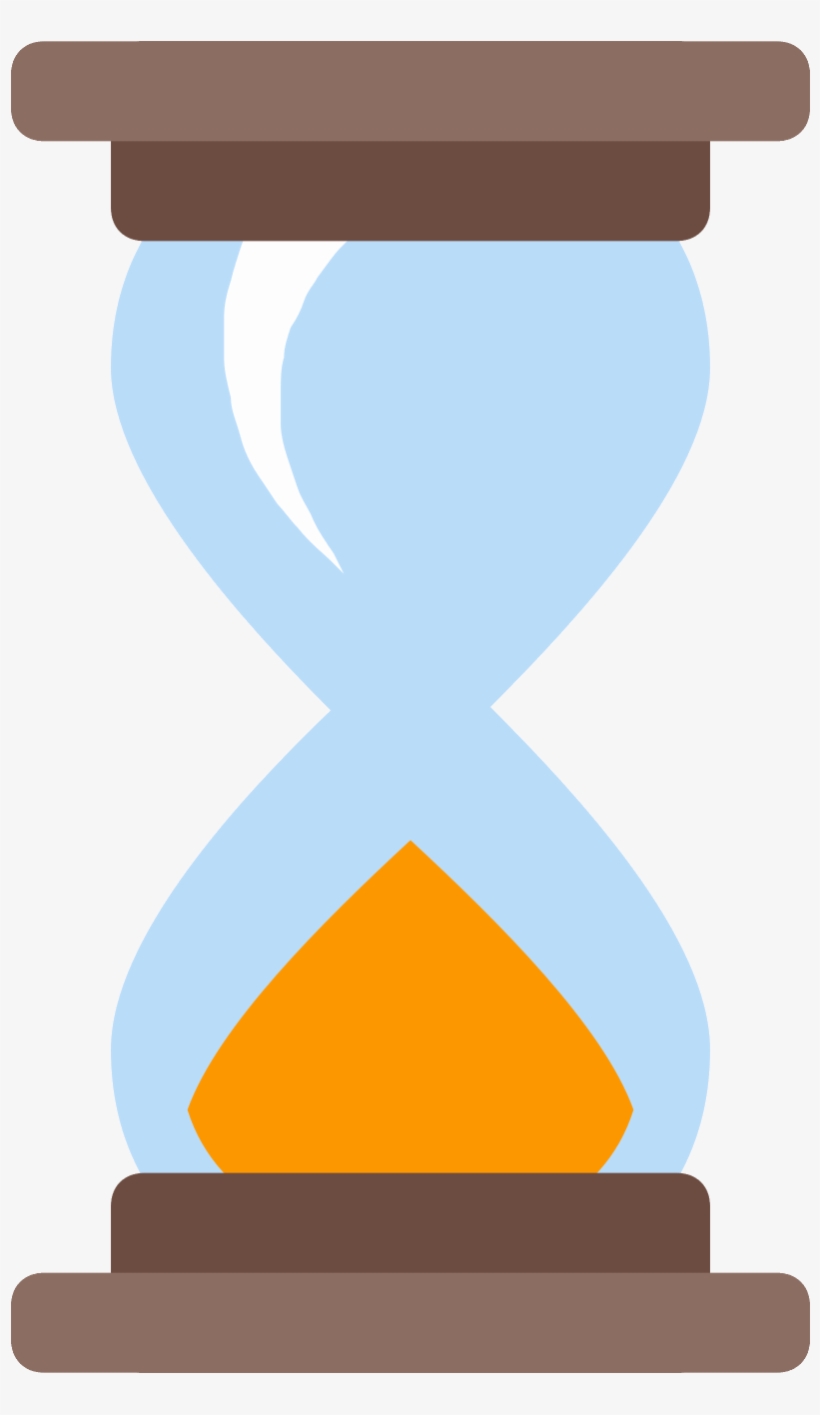 Houeglass White Color Icon Png, transparent png