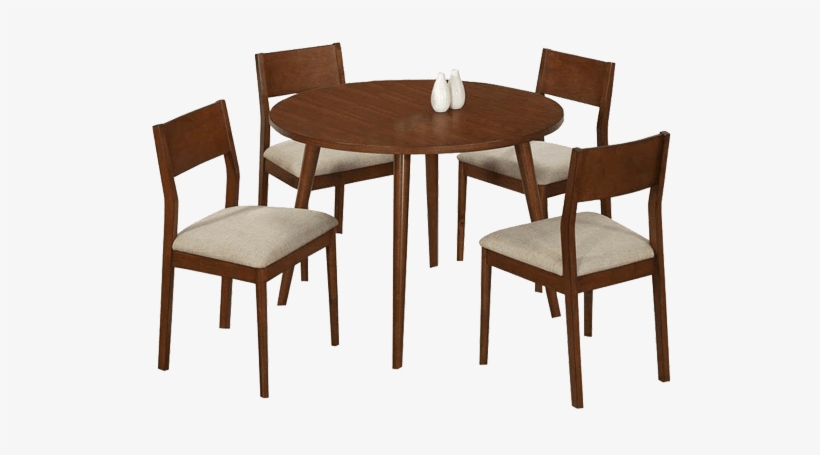 4 Seater Round Table Png, transparent png