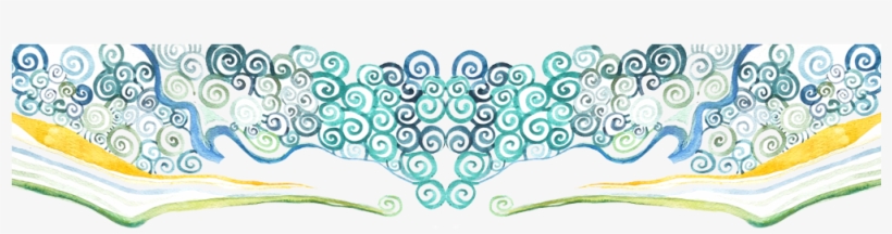 Watercolor Symmetrical Design - Web Design, transparent png