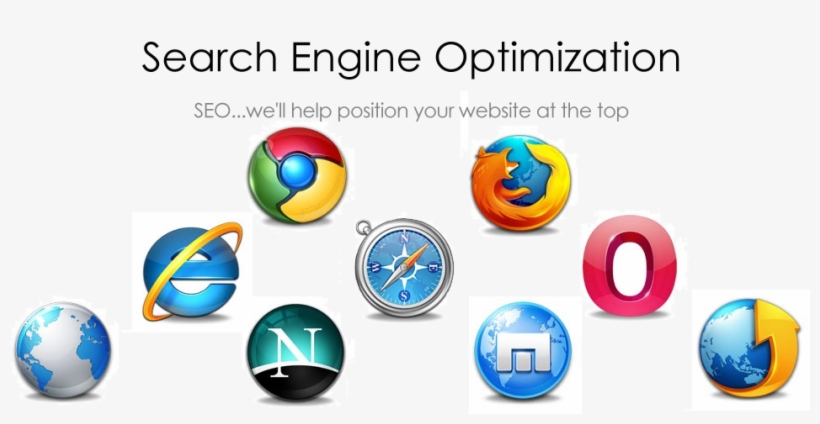 Seo Middle Page Dcl - Search Engine In Computer, transparent png
