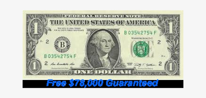 Just One Dollar - Much Money Does Bill Gates Make, transparent png