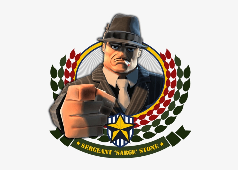 Frame Sarge Mafia - Illustration, transparent png