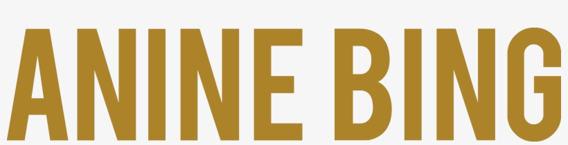 Anine Bing Logo Gold - Anine Bing, transparent png