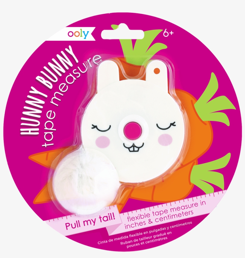 136-013 Bunny Measuringtape Clip V=1523818681 - Ooly 136-013 Hunny Bunny Measuring Tape, transparent png