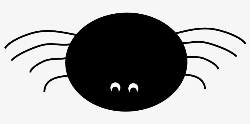 Googly - Eyes - Clipart - Spider Halloween Clip Art - 812x347 PNG