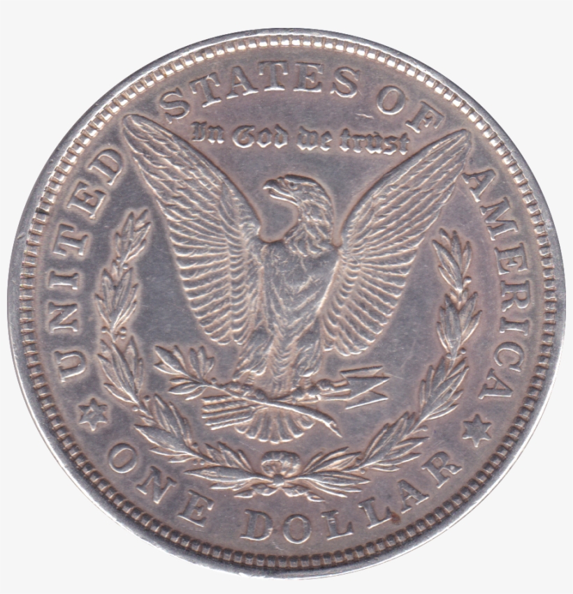 1921 Silver Usa One Dollar B - Coin, transparent png