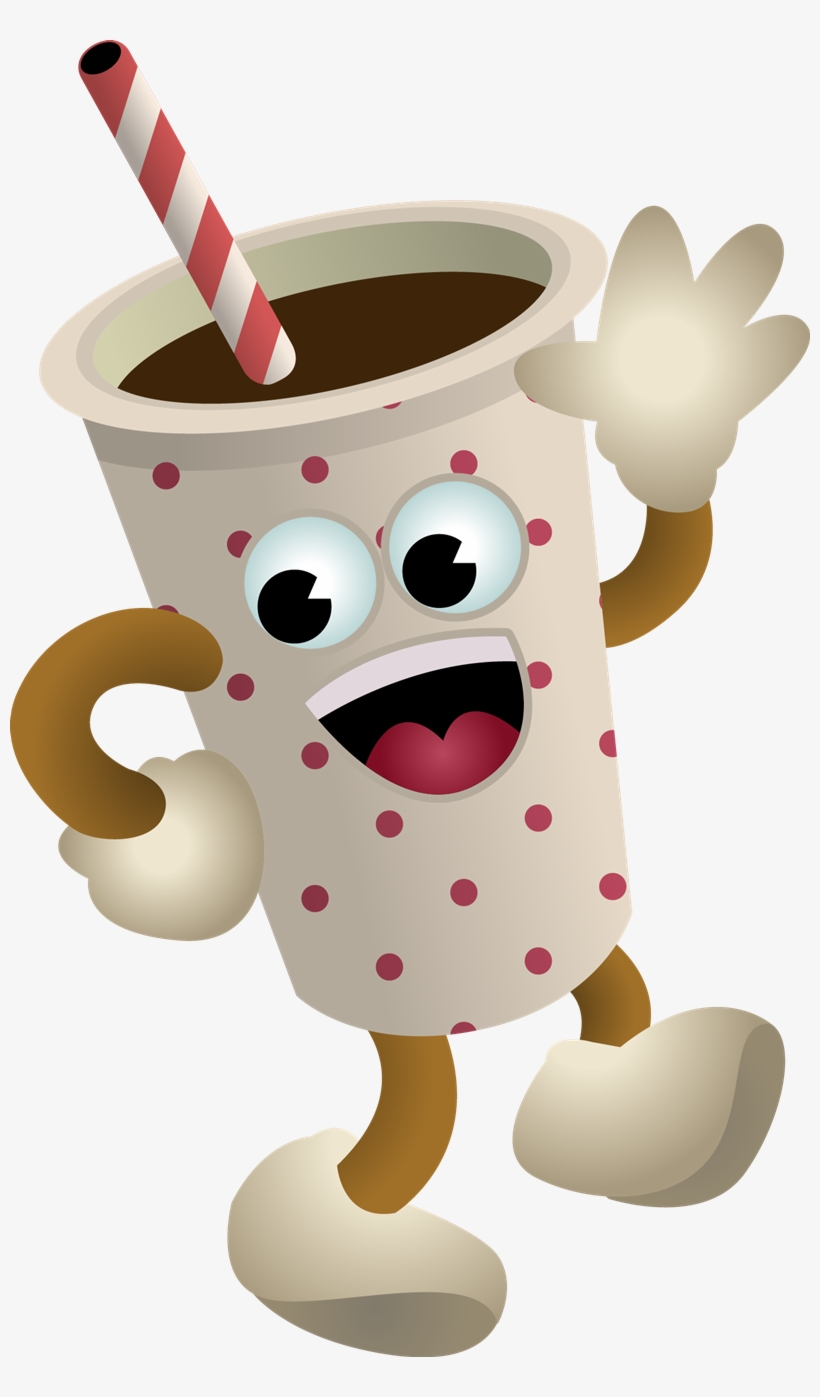 Soda Clipart Summer - Food Character Psd Free Download, transparent png