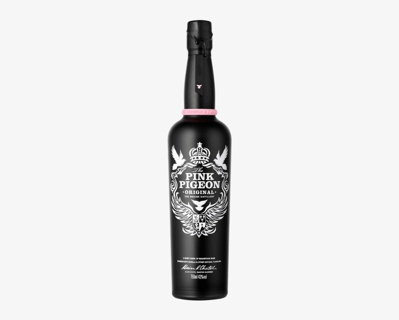Pink Pigeon Rum - Pink Pigeon Original Rum, transparent png