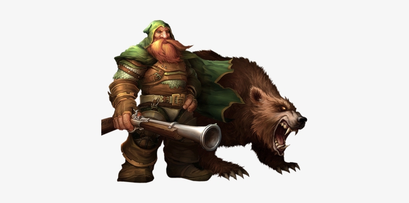 Dwarf Render, transparent png