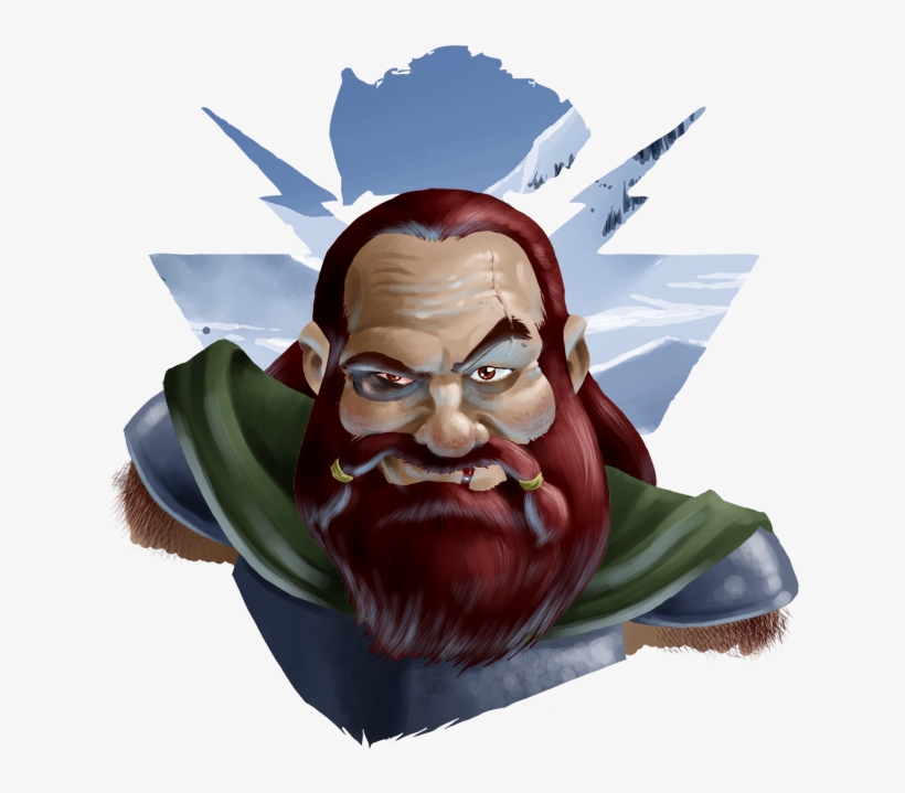 Dwarf 01 - Dwarf Brawler, transparent png