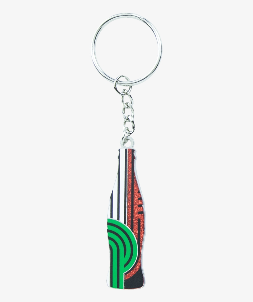 Coke Bottle Keychain - Keychain, transparent png