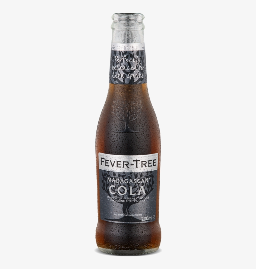 200ml - Fever-tree Madagascan Cola / Single Bottle, transparent png