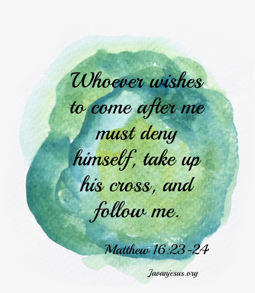 Jesus Wants Us To Take Up Our Cross And Follow Him - Oliver Pacheco, transparent png