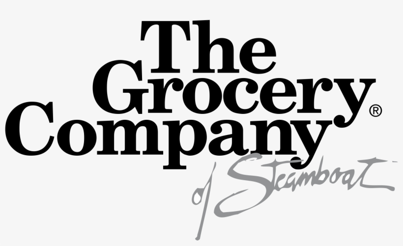 The Grocery Company Of Steamboat Logo Png Transparent - Square Corners Custom Magnet - 20 Mil Spot Or Process, transparent png