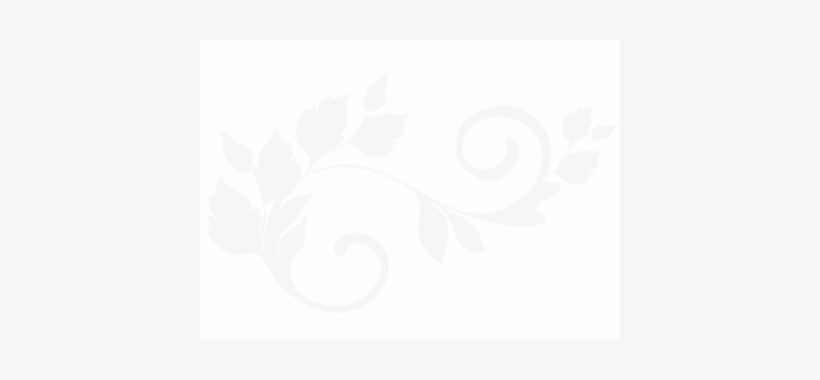 Flower Ornament 6 Wallstickers - Ornaments Black And White Flowers Png, transparent png
