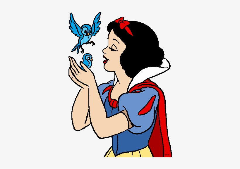 Dwarfs Cliparts - Snow White Birds Disney, transparent png