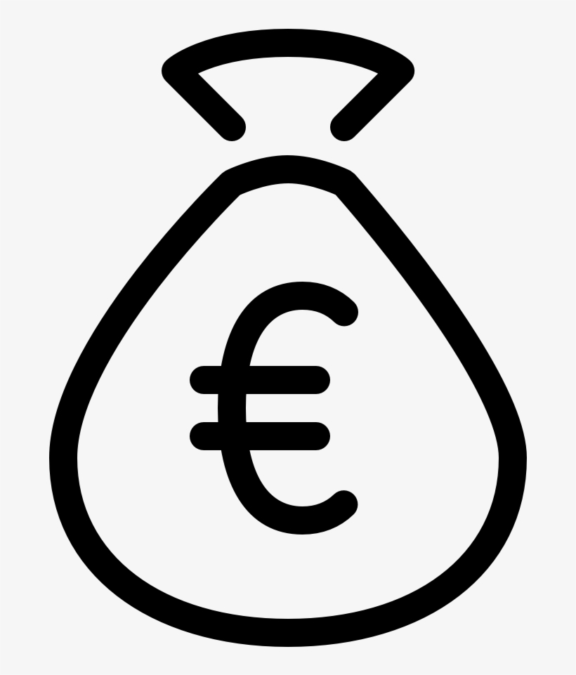 Money Bag Euro - Mobile App, transparent png