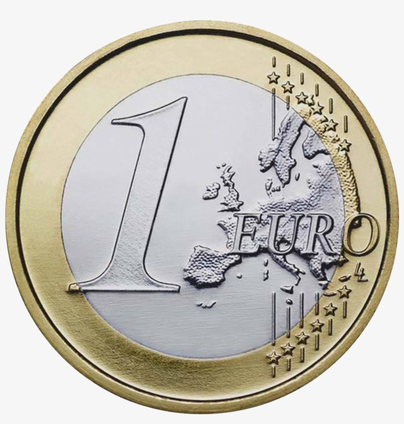 Or - 1 Euro, transparent png