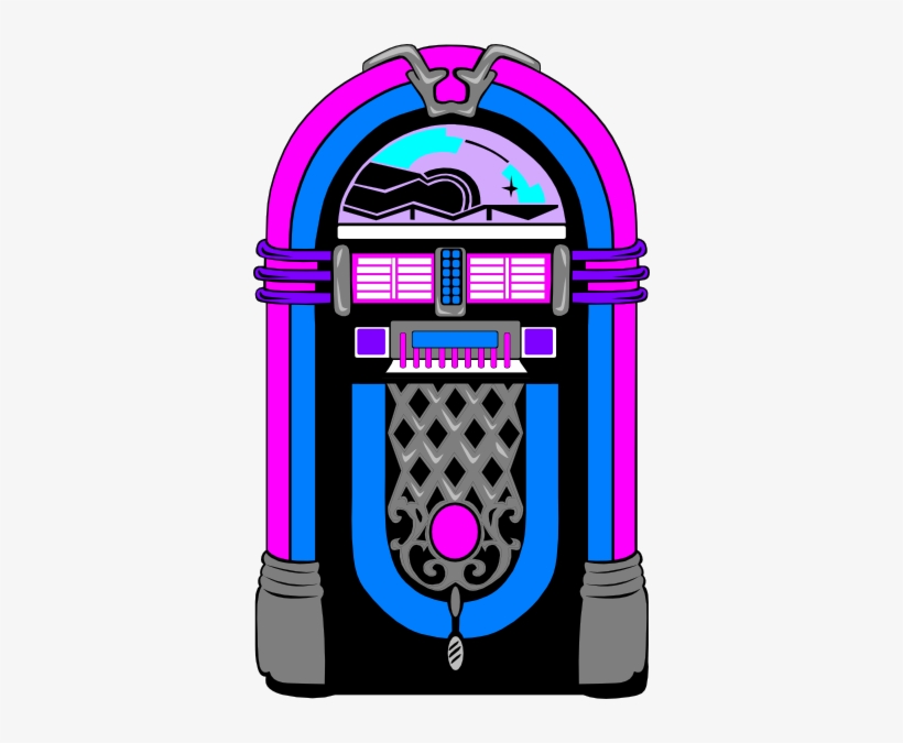 Graphic Free Stock Jukebox Clip Art At Clker - Jukebox Clipart, transparent png