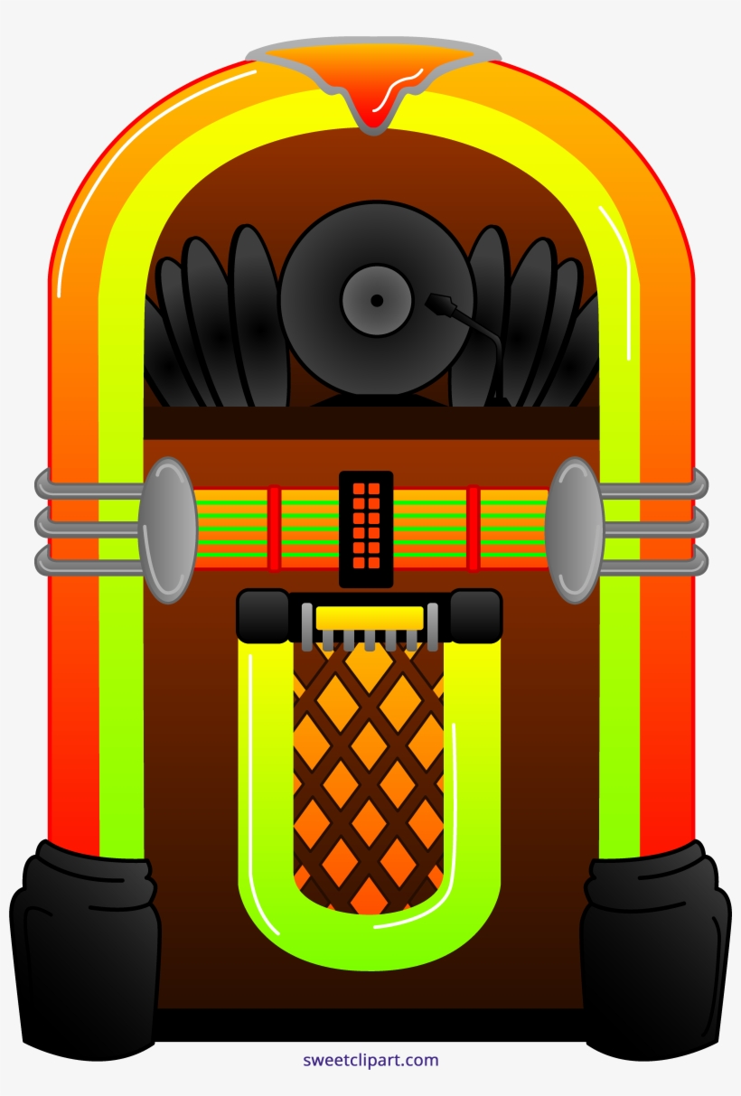 Graphic Transparent Stock Jukebox Clipart - One Hit Wonders Of The 1950's, transparent png