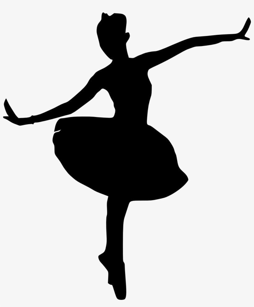 Ballerina Silhouette Png - Ballerina Png, transparent png