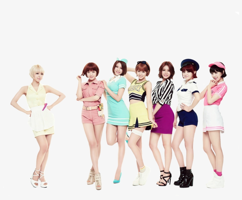 Download Png Image Report - Aoa Short Hair Album Cover, transparent png