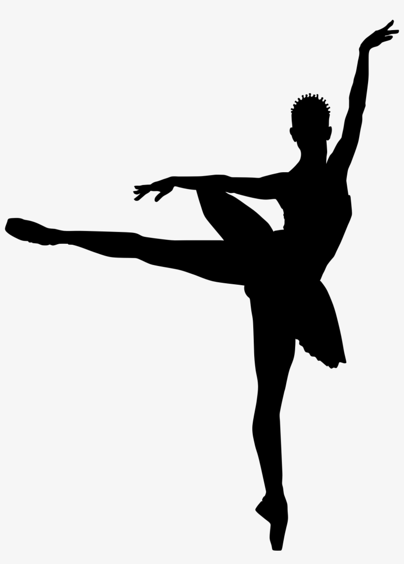 Ballerina Clipart Silhouette Png - Silhouette Ballet Png, transparent png