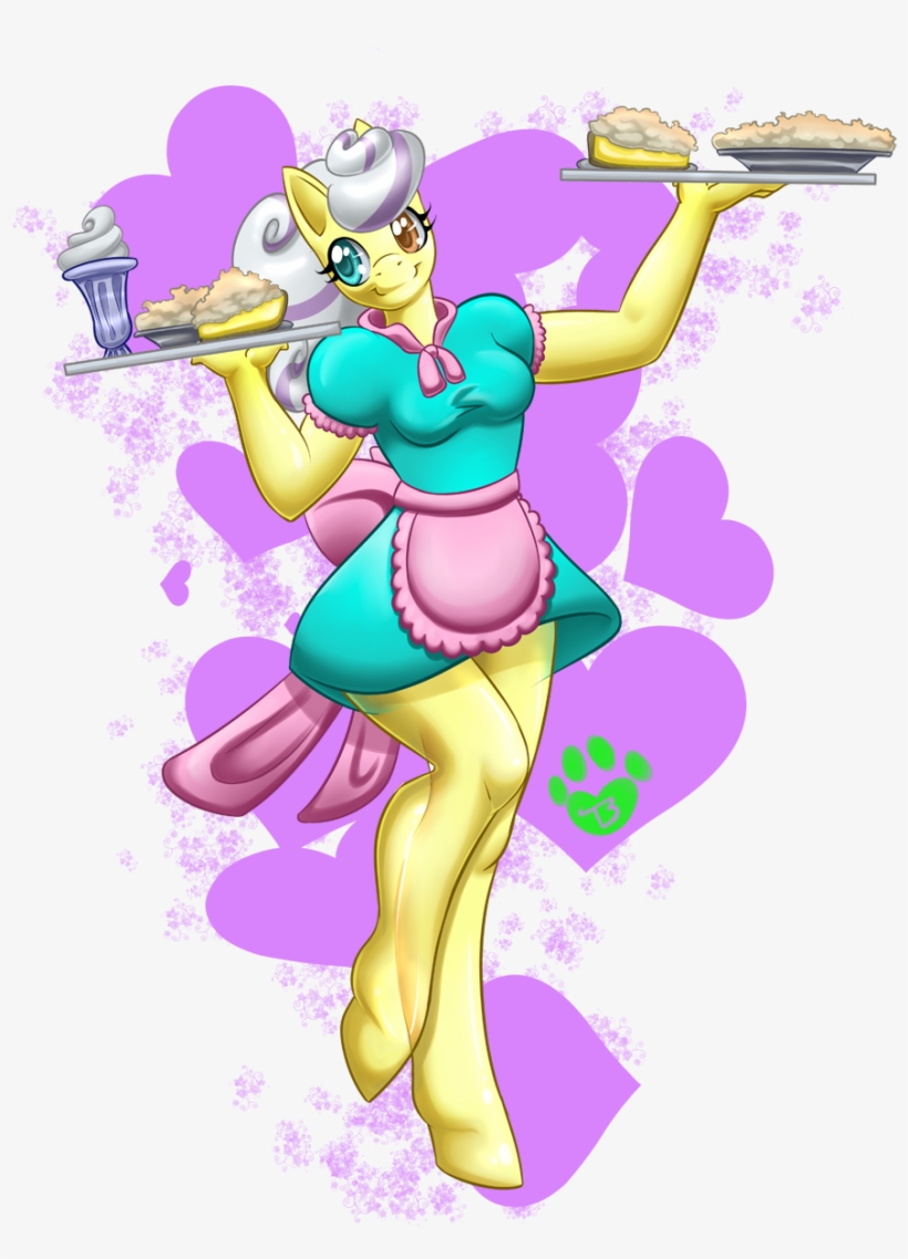 Lemon Meringue The Waitress - Cartoon, transparent png