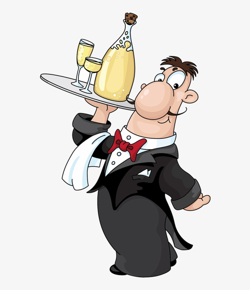 Waiter Free Download Best On Clipartmag Com Ⓒ - Waiter Funny, transparent png