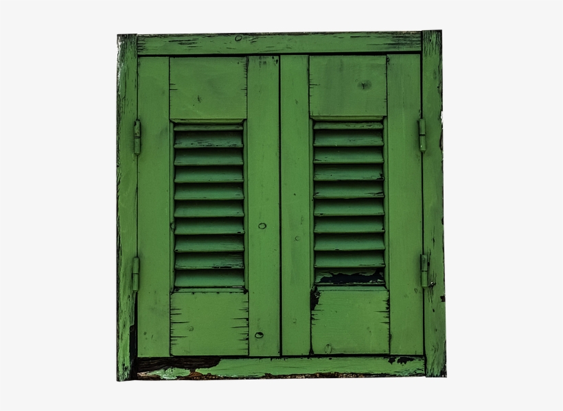 Window, Shutter, Green, Shutters, Old, Old Window, transparent png
