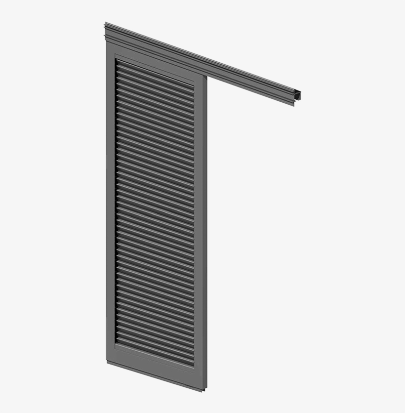 Effective Privacy And Solar Protection Shutter - Door, transparent png