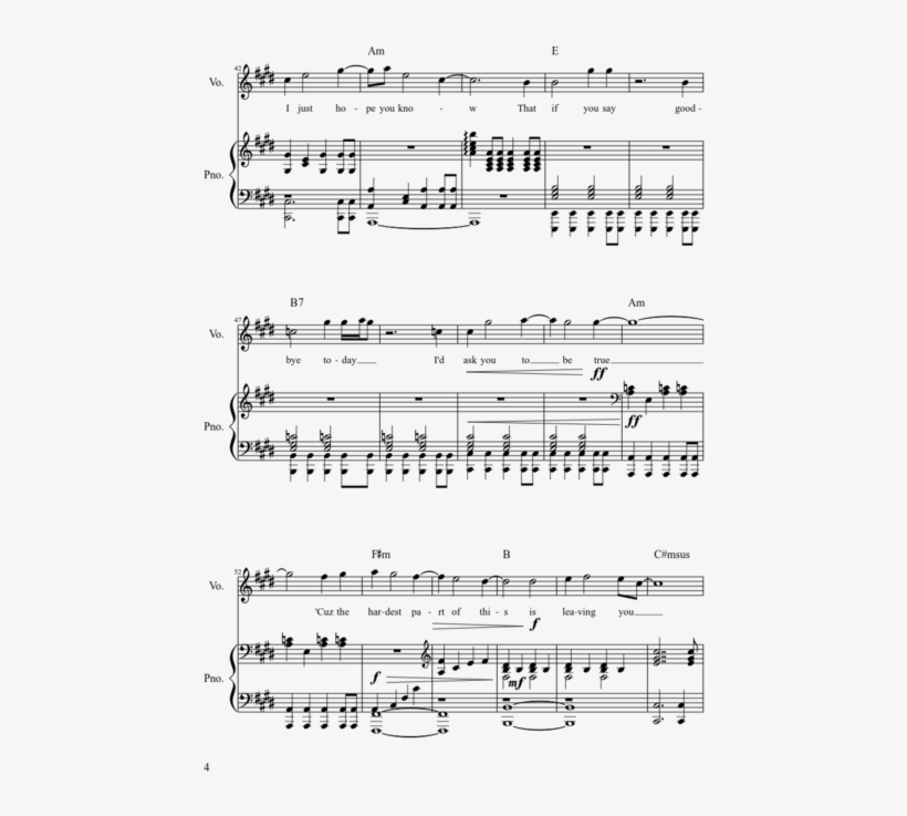 Party's Over Piano Chords, transparent png