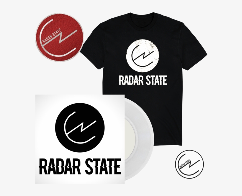 Radar State 7" T-shirt Pin Patch - 65daysofstatic We Were Exploding Anyway, transparent png