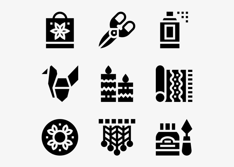 Handcraft - Travel Icons, transparent png