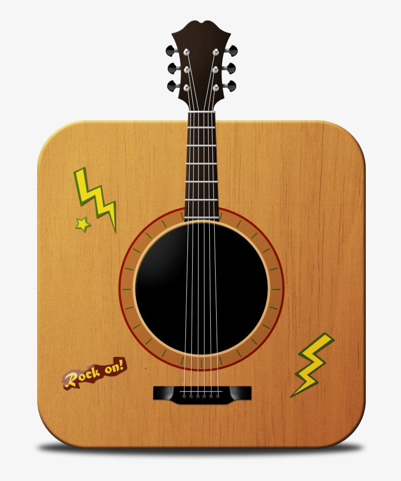 Guitar Icon - Guitar, transparent png