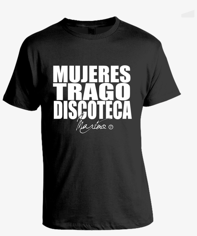 Mujeres Trago Y Discoteca Blk - Stripper T Shirts, transparent png