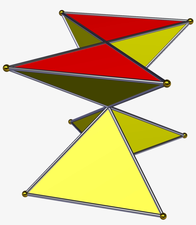 Crossed Crossed-square Prism - Triangle, transparent png