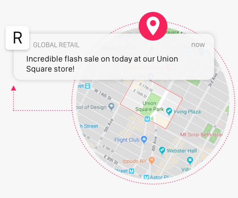 High Accuracy Location-based Engagement - Circle, transparent png