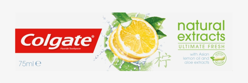 Colgate Natural Extracts Toothpaste - Colgate Natural Extracts Ultimate Fresh, transparent png