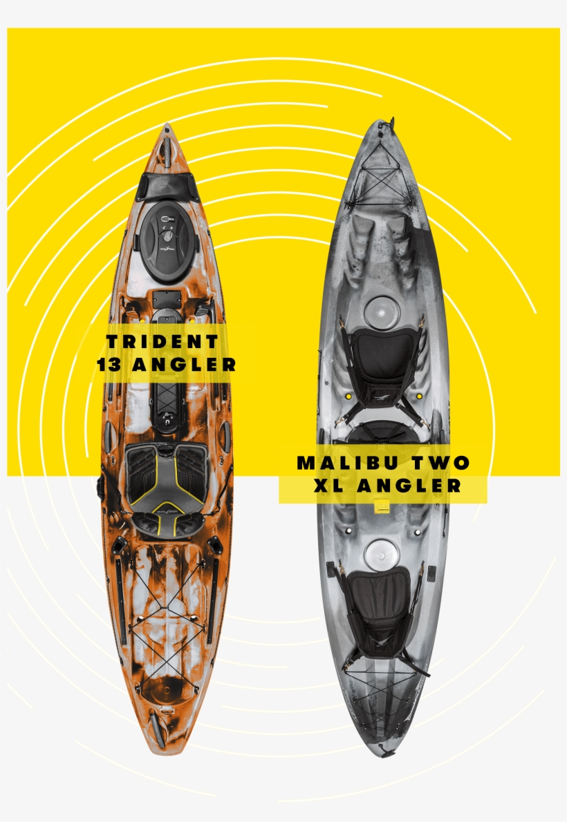 Shop Tandem Fishing Kayaks - Sea Kayak, transparent png