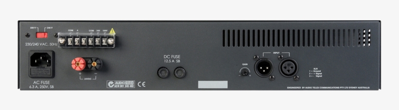 Amis250p-rear - Electronics, transparent png