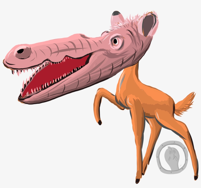 Shop Crocodile Bambi - Cartoon, transparent png