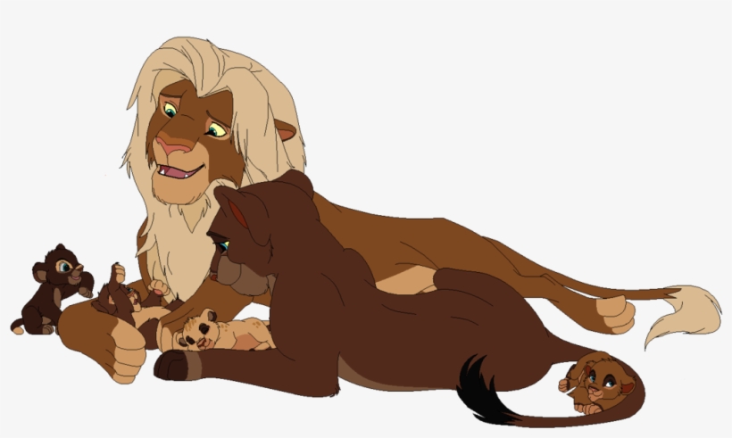 Just A Random Image Of Young Sarabi,mufasa,zira, And - Cartoon, transparent png