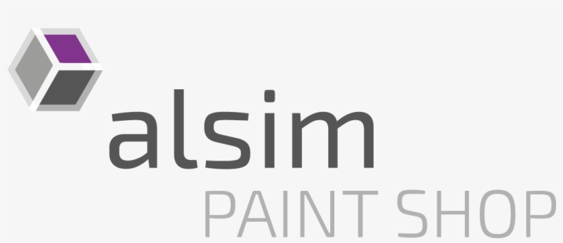 Alsim Paint Shop - Black-and-white, transparent png