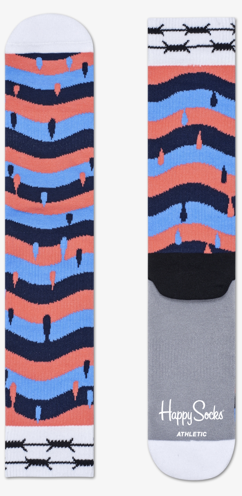 Athletic Montana Drips Sock - Happy Socks Montana Cans, transparent png