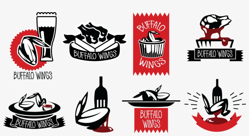 Picture Free Buffalo Wing Logo Hot Chicken Barbacoa - Best Chicken Wing Logos, transparent png