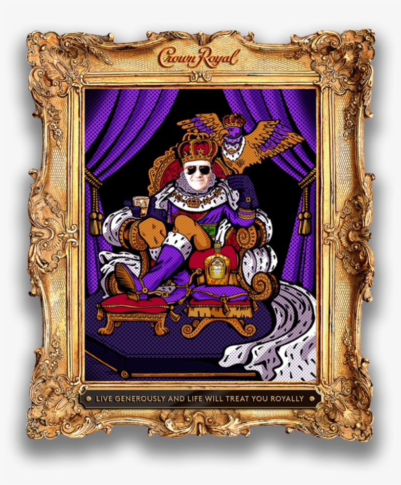 Crown Royal - Picture Frame, transparent png
