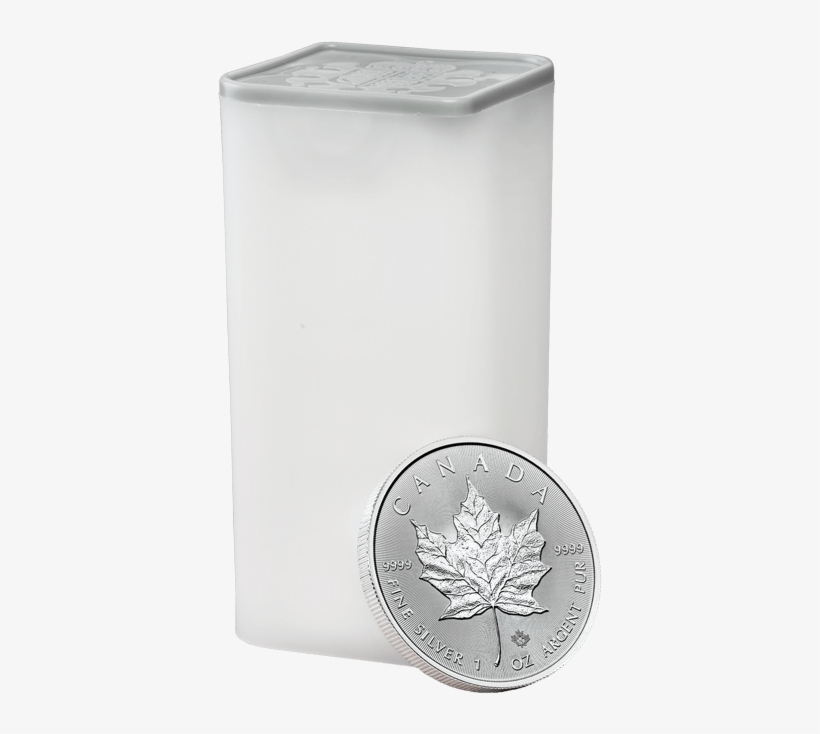 Canadian Maple Leaf 2018 1 Oz Silver Twenty Five Coin - Coin, transparent png